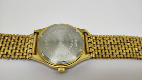 FABPLUS HMT Para Shock 17 JEWELS Golden Vintage Refurnished