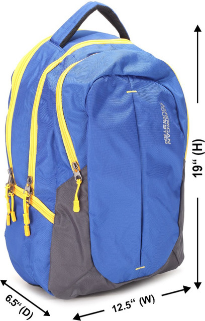 american tourister amt 2016 encarta laptop backpack blue AMERICAN TOURISTER AMT Zap 2016 20 L Laptop Backpack Blue - Price in India
