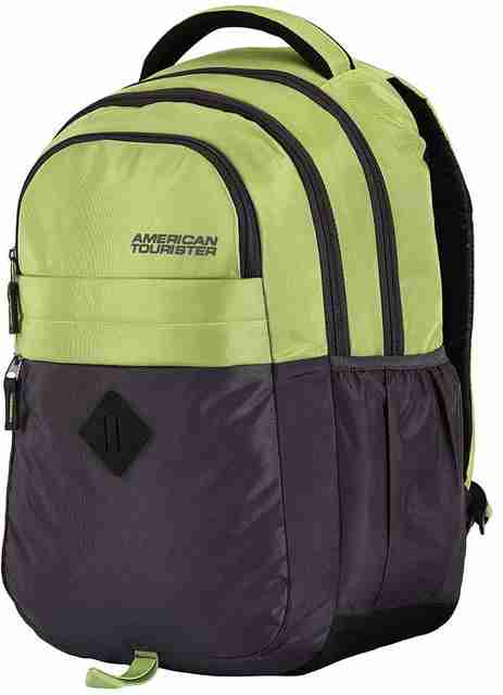 american tourister amt 2016 encarta laptop backpack AMERICAN TOURISTER AMT 2016 - Encarta Laptop Backpack LIME - Price in India