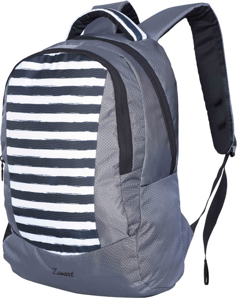 Zwart FAZER 25 L Laptop Backpack Grey Printed Price in India