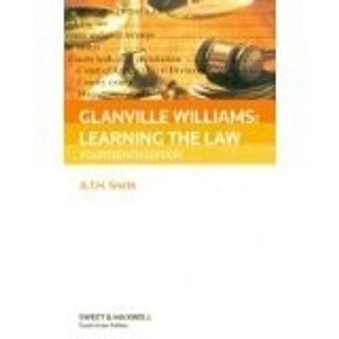 Glanville Williams: Learning the Law 14th Edition: Buy Glanville