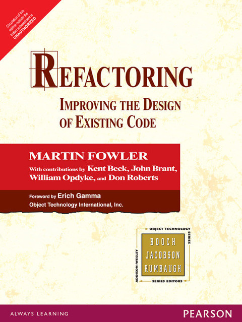 Refactoring : Improving the Design of Existing Code: Buy
