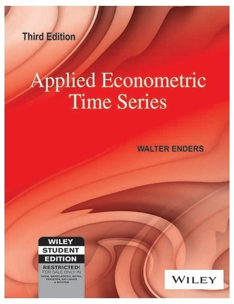 Applied Econometric Time Series: Buy Applied Econometric