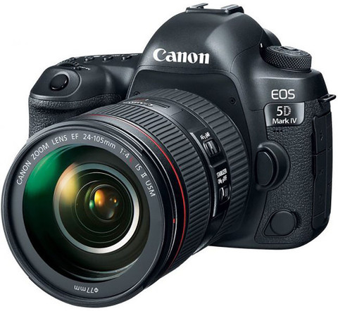 Canon EOS 5D Mark IV DSLR Camera Body with Single Lens:EF 24-105mm