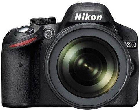 NIKON D3200 DSLR Camera (Body with AF-S 18-105 mm VR Lens) Price