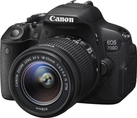 Canon EOS 700D DSLR Camera Body with Dual Lens: EF S18 55 mm IS