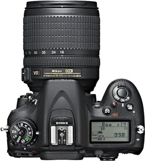 NIKON D7100 DSLR Camera Body with Single Lens: AF-S 18-105 mm VR