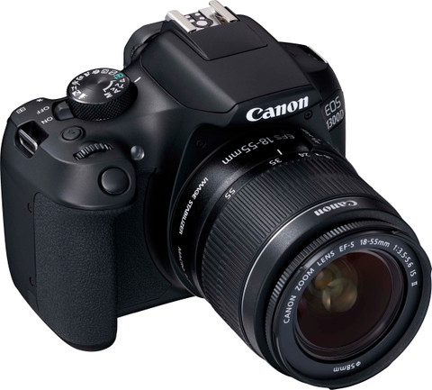 Canon EOS 1300D DSLR Camera Body with Dual Lens: EF-S 18-55 mm IS