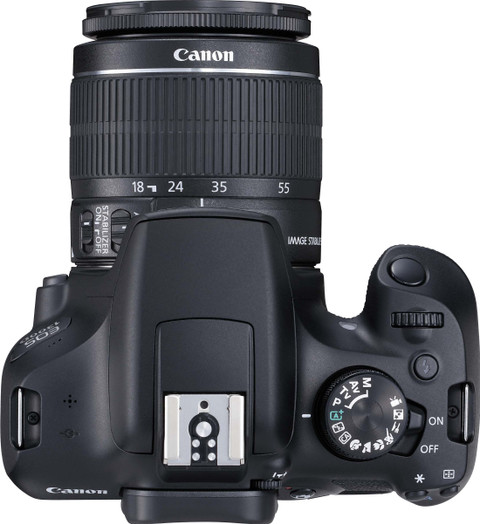 Canon EOS 1300D DSLR Camera Body with Dual Lens: EF-S 18-55 mm IS
