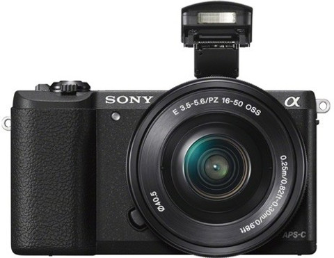 SONY ILCE-5100L Mirrorless Camera Body with Single Lens: 16-50mm
