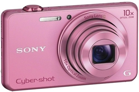 【美品】SONY Cyber-shot dsc-wx220 Sony Cybershot DSC-WX220/B 18.2MP Digital Camera (Black) +