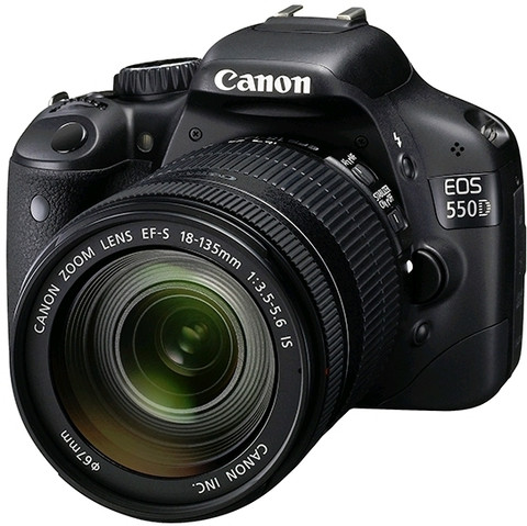 Canon EOS 550D DSLR Camera (Body with EF-S 18-135 mm IS Lens