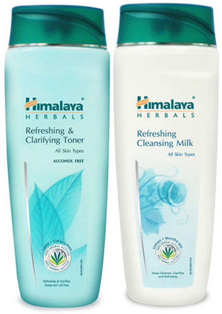 クレンジング・メイク落とし Himalaya Refreshing Cleansing Milk 2pcs Himalaya Herbals Refreshing Cleansing Milk, 100ml Pack of 2