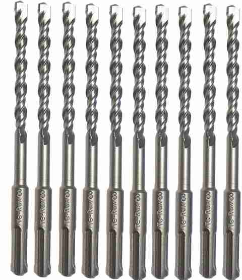 Te-Rux SDS Plus Hammer Drill Bit, Dia- 8mm, Length- 160mm