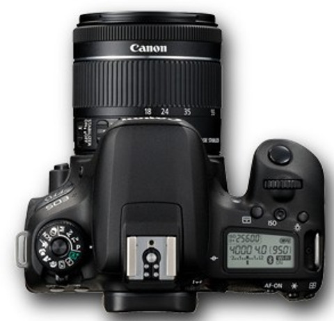 Canon EOS 77D DSLR Camera Body with Single Lens: EF-S18-55 IS STM
