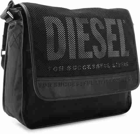 Buy DIESEL Men Black Messenger Bag T8013 Online @ Best Price