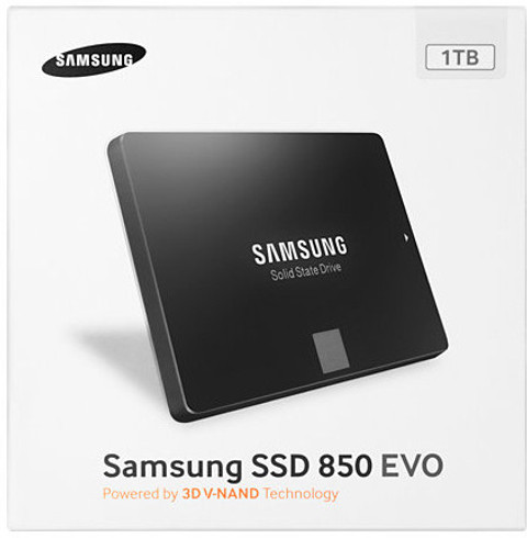 Samsung SSD 850 EVO 1TB Internal Hard Drive (MZ-75E1T0BW)