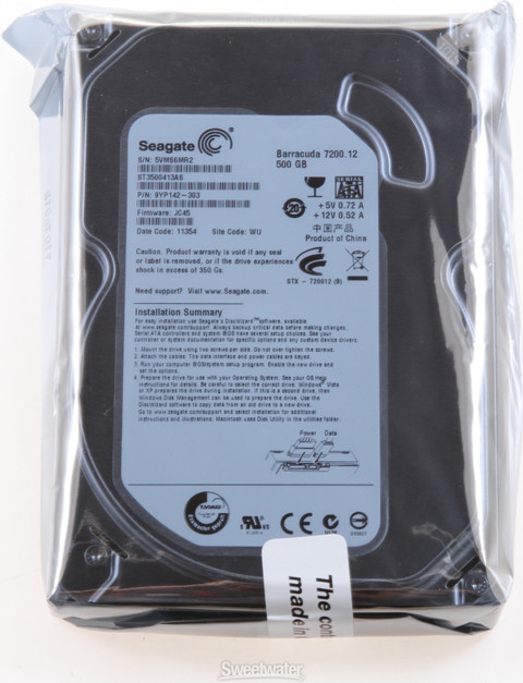 Seagate Barracuda 500 GB Desktop Internal Hard Disk Drive (HDD)  (ST3500320NS)
