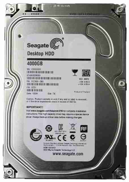 Seagate HDD 4 TB Desktop SATA Internal Hard Disk Drive (HDD