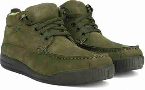 Woodland Boots Olive Color Boots WOODLAND Boots For Men Buy OLIVE