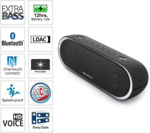 Buy SONY SRS-XB20 20 W Portable Bluetooth Speaker Online from