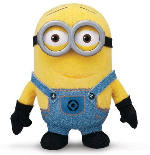Despicable Me Buddies-Soft Huggable Friends-Minion Dave Plush inch