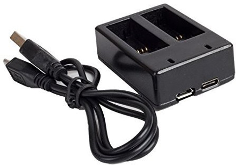 Power Smart Dual Charging with USB Cable For GoPro HERO Action