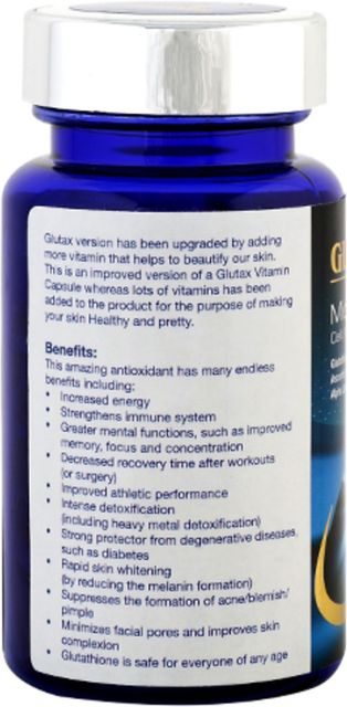 glutathione whitening pills 5000mg Glutax 5GS Micro Cellular Ultra Capsules (Made In Italy) Price in India Bottle Capsule Count:60 Count Fitness 7 Under ₱10,000 Belo