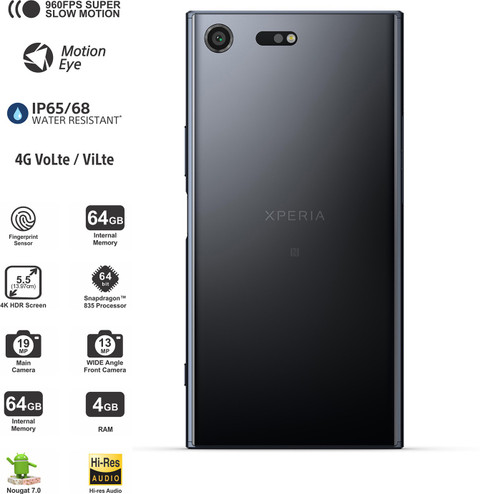 SONY Xperia XZ Premium Dual (64 GB Storage, 4 GB RAM) Online at