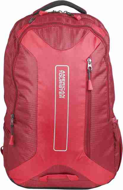 american tourister laptop backpack acro+ 09 AMERICAN TOURISTER Acro 01 37 L Laptop Backpack Red - Price in India