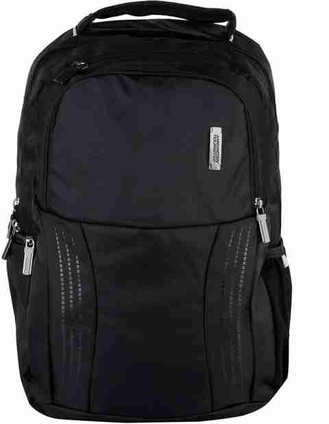 american tourister logix nxt laptop backpack 01 black AMERICAN TOURISTER LOGIX 01 BLACK 2017 28 L Laptop Backpack BLACK - Price  in India