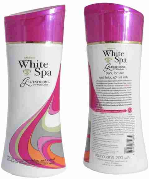 Mistine WHITE SPA GLUTATHIONE ARBUTIN UV WHITENING MOISTURISING LOTION  200ml