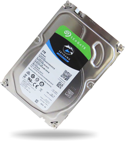 Seagate SkyHawk 2 TB Surveillance Systems White SATA Internal Hard