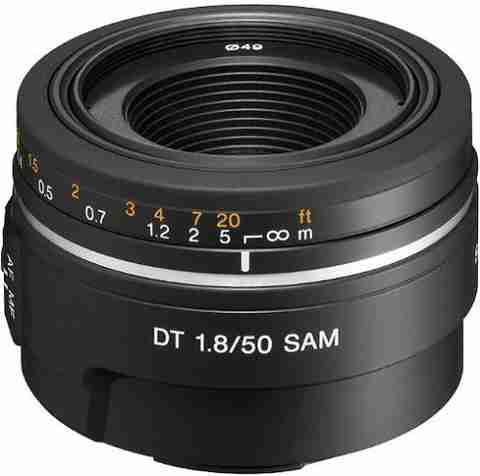 SONY DT 50mm f/1.8 SAM A-Mount Standard Prime Lens - SONY