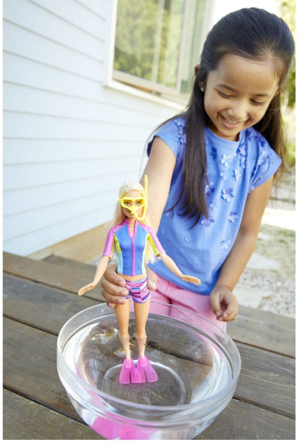 BARBIE Dolphin Magic Snorkel Fun Friends Dolphin Magic Snorkel