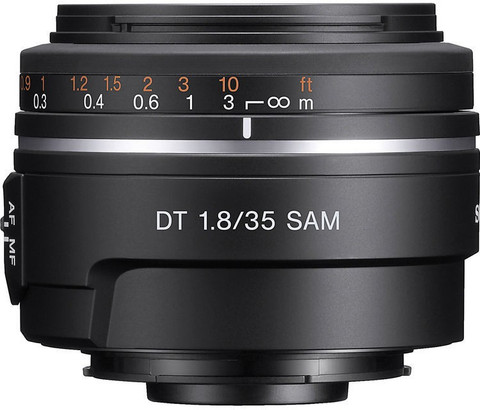 SONY DT 35mm f/1.8 SAM A-Mount Wide-angle Prime Lens - SONY