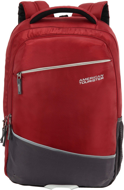 american tourister aero red laptop backpack Buy Polyester 32 Ltrs (AMT Laptop BKPK 02-RED) at Need a clean and sleek backpack that can handle anything Backpack Laptop 17