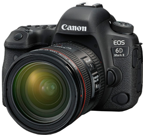 Canon EOS 6D Mark II DSLR Camera Body with Single Lens: EF 24-70mm