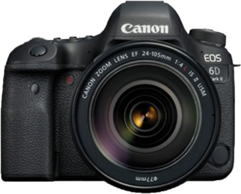 Canon EOS 6D Mark II DSLR Camera Body with Single Lens: EF24