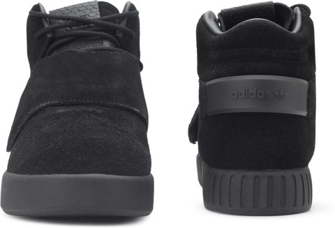 adidas gazelle silver green womens adidas Originals Big Kids Tubular Invader Strap Sneaker Black S80474 - Black main image 1