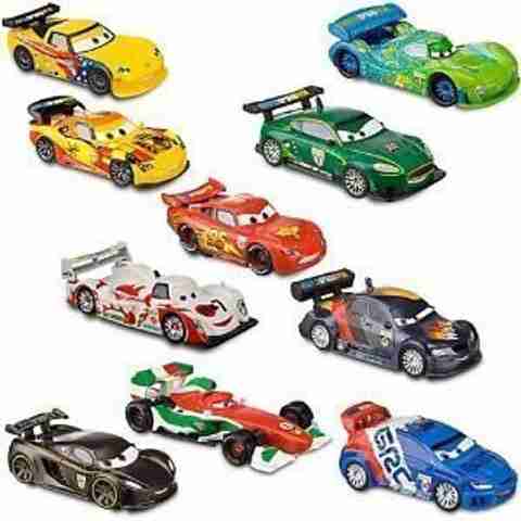 DISNEY Pixar Cars 2 Movie Exclusive Pvc 10Pack Deluxe Figurine