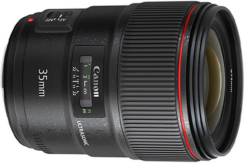 Canon EF35mm f/1.4L II USM   Wide-angle Prime Lens - Canon