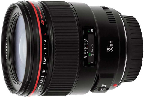 Canon EF35mm f/1.4L II USM   Wide-angle Prime Lens - Canon