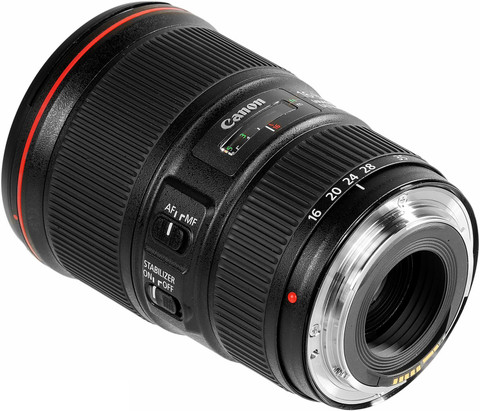 Canon EF 16-35mm f/4L IS USM レンズ Canon EF 16-35mm f/4L IS USM Lens – Design Info