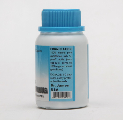 dr james glutathione capsules DR. JAMES advanced- Glutathione Pills (Made in USA),60 capsules Price in  India