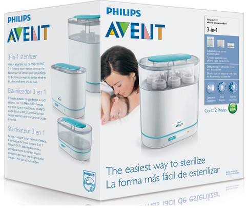 Philips Avent 3-in-1 Electric Steam Sterilizer Slots