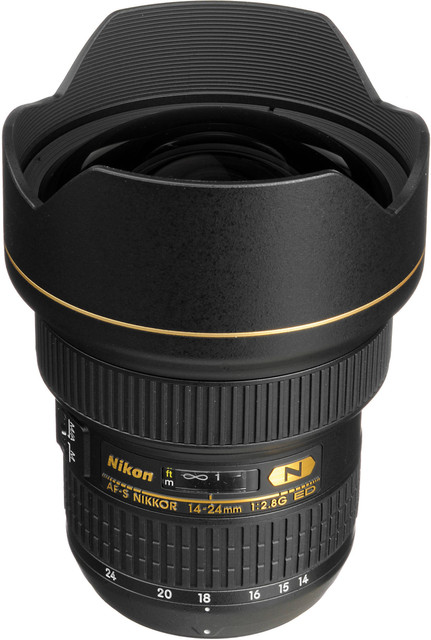 NIKON AF-S NIKKOR 14-24MM F/2.8G ED Wide-angle Zoom Lens - NIKON