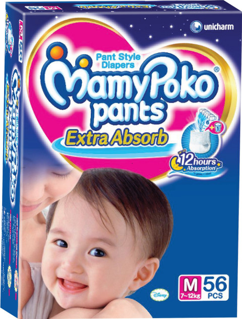 MamyPoko PANTS M Buy 56 MamyPoko Pant Diapers for babies