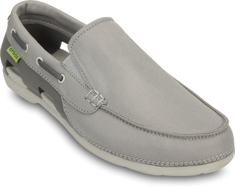 CROCS Beach Line Boat Slip-on M Boat Shoes For Men Buy Grey - Main Image