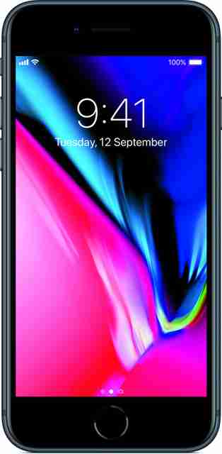 Apple iPhone 8 64GB black SIMフリー Black Refurbished Apple IPhone 8 at ₹ 13500 in New Delhi